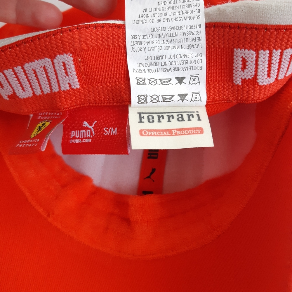 Puma Ferrari Racing Red Hat S/M - Picture 8 of 14